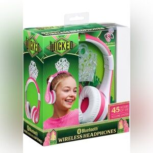eKids Wicked Glinda Bluetooth Wireless Headphone  with Crown, Microphone
NEW NIB